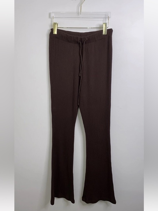 Aritzia Pants - ARITZIA The Group by Babaton Pants Ribbed Flare Brown Soft Size M Loungewear